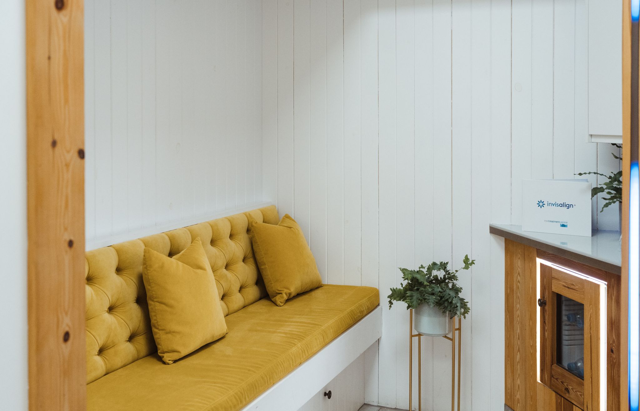 Welcoming patient seating area at The Treatment Centre in Truro