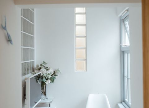 Bright treatment room at The Treatment Centre